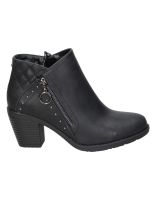 botines con tacon chk10 kurazo 40 negros 40