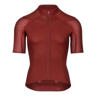 isadore echelon short sleeve jersey - xl - fired brick
