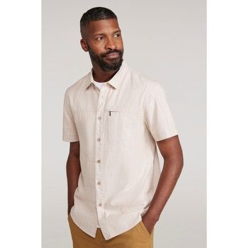 Mountain Warehouse Camisa manga corta nut para hombre