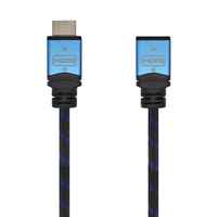 aisens - cable hdmi v20 prolongador premium alta velocidad  hec 4k6
