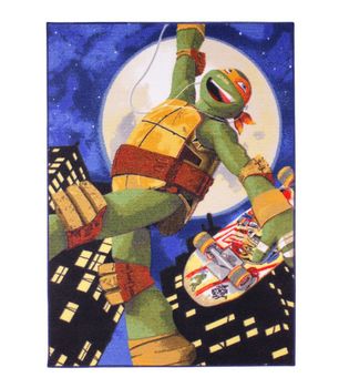 Alfombra Tortugas Ninja Michelangelo