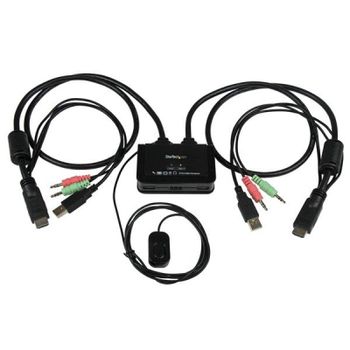 StarTech Switch KVM 2 Puertos HDMI USB