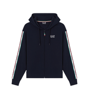 ea7 para mujer 7w001222af12660 sudadera con capucha italian spirit azul m casual algodon manga larga marino