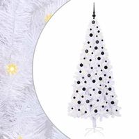 arbol de navidad  decoraciones de navidad artificial con 300 led 210 cm pvc y acero