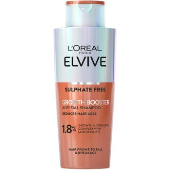 L'Oreal Paris Elvive Growth Booster Shampoo, Anti Hair Loss, 200ml