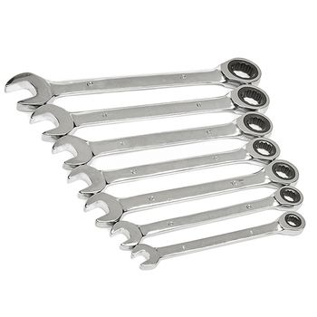 7pc Ratchet Spanner Set