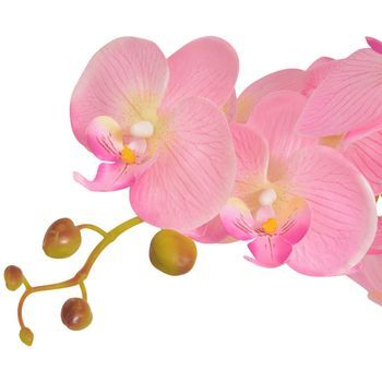 Planta Artificial  (13,5 - 15) X 12,5 Cm  Poliéster: 100 % - Rosa