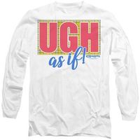 clueless camiseta manga larga ugh as if para mujer