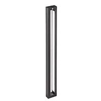 lampara led de exterior sway mood de perenz h130 cm gris oscuro