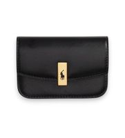 polo ralph lauren para mujer 427p04990002 monedero de piel over card negro osfa casual