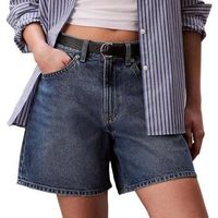 calvin klein jeans short rise aline para mujer