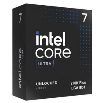 Procesador Intel Core Ultra 7 270K Plus 24 Núcleos 3.7 GHz Frecuencia Base 5.5 GHz Frecuencia Turbo Gráficos Integrados