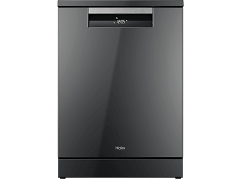 REACONDICIONADO Seminuevo Excelente Lavavajillas - Haier I-Pro Shine Series 7 XF 4A4M4PA, 14 servicios, 10 programas, 60cm, Motor Inverter, WiFi, Gris