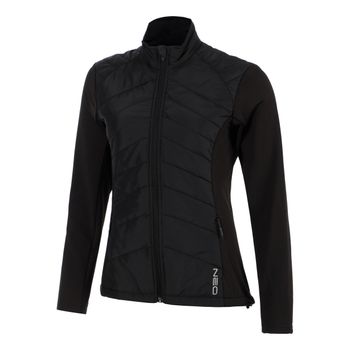 NEO Feel the Vybe Clima  Chaqueta para correr Mujeres-negro