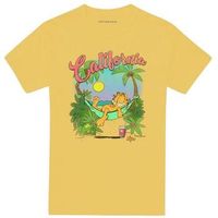 garfield camiseta beach time para mujer