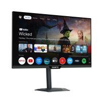 monitor gigabyte m27qs 27 qhd 180hz ips smart google tv freesync hdr400 1ms