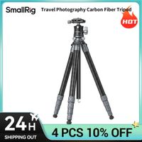 tripode de fibra de carbono smallrig ultraligero para fotografia de viaje 069 kg con cabezal esferico carga de 5 kg columna central desmontable 6598
