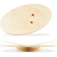 tabla de equilibrio de madera con laberinto y bolas para ninos y adultos