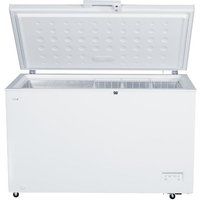 logik l400cfw16 chest freezer - white white