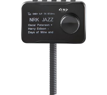 TINY AUDIO C7 DABﱓ Car Radio Adapter - Black, Black