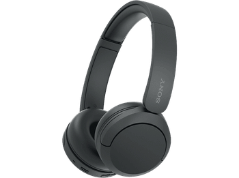 Auriculares inalámbricos - Sony WH-CH520, Bluetooth, 50 horas de autonomía, Carga rápida, 360 Audio, Conexión multipunto, Cascos estilo diadema, Negro