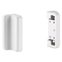 kimex kit de 2 soportes de pared para riel portaherramientas max 50kg