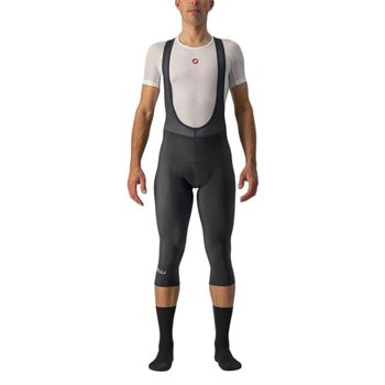 Culote Castelli Pirata Térmico Entrata Negro Gris, Talla L