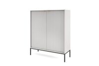 aparador gris 104 x 39 x 125 cm