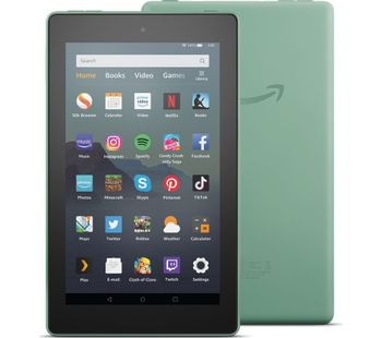 Fire 7 Tablet (2019) - 16 GB, Sage Green, Green
