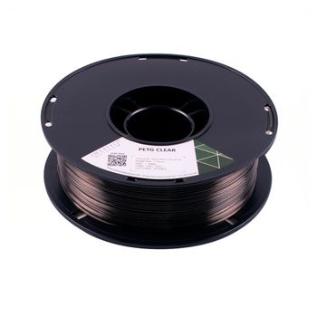 PETG Clear Smartfil Smoked Black 1,75 mm (Negro translúcido)