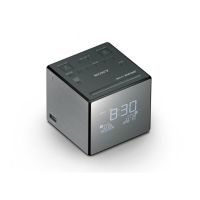 reloj despertador sony xdrc1dbp dab fm lcd blanco