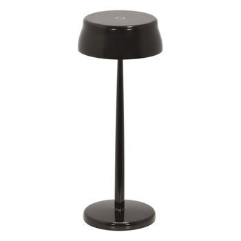 Lámpara de mesa led wi-fi negro perla regulable zafferano