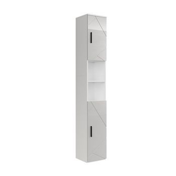 Armario Alto Irma 30 X 190 Cm Con 2 Puertas Vicco