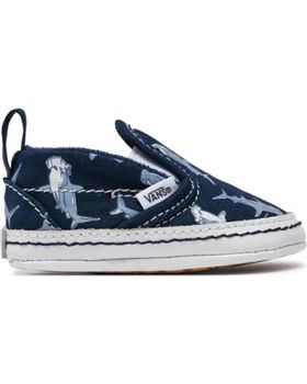 de VANS OFF THE WALL ZAPATILLAS SIN SUELA VANS SLIP-ON V CRIB AZUL
