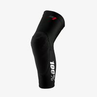 100 teratec race knee guards - black small