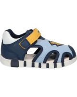 de geox b455pb 01454 b sandal iupidoo lt navy-yellow cb42v