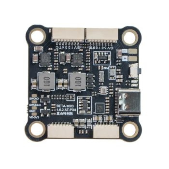 Controlador de vuelo GreatMountain AT32 F435VMT7 3-6S de 30.5mm*30.5mm con salida BEC 5V 9V para dron de carreras RC FPV