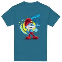 the smurfs camiseta the smurf is the limit para mujer
