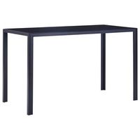 conjunto de mesa y sillas de comedor 7 uds  juego de muebles de jardin color capuchino