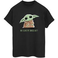disney camiseta manga larga the mandalorian para mujer