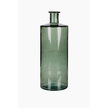 Botella decorativa guan gris  h40xb15xl15cm