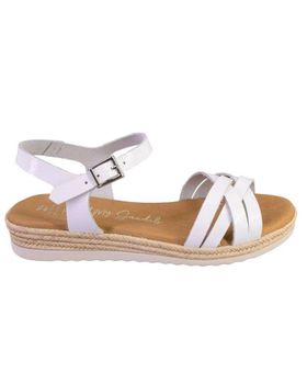 de OH MY SANDALS 5770-2459 SANDALIAS DE MUJER PIEL BLANCO