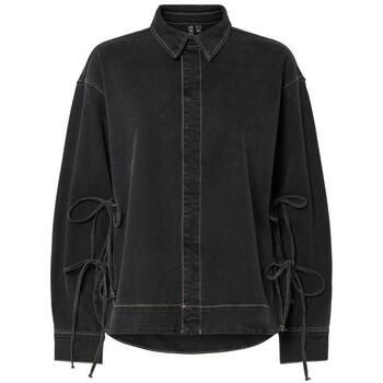 Pieces Cazadora vaquera Pcmathea Curved Denim para mujer