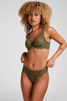 Hunkemöller Tanga Daisy Verde