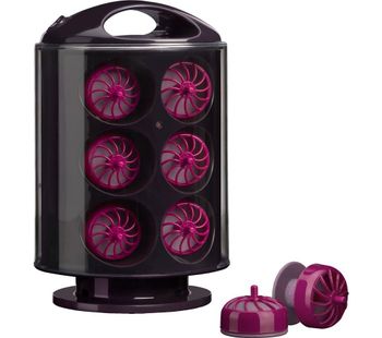 3663U Hair Rollers - Purple, Purple