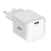 cargador dlh dy-au5430w interior usb-c 30w gan power delivery blanco
