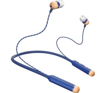 House Of Marley Smile Jamaica Wireless Bluetooth Headphones - Blue, Blue