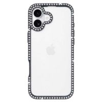 funda para movil la casa de las carcasas bumper perlitas transparente bordes reforzados para iphone 17