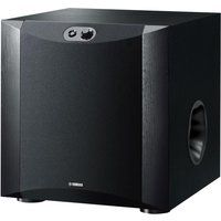 yamaha ns-sw300 active subwoofer - black black