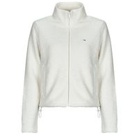 tommy jeans polar tjw reg sh s-flag teddy zip thru para mujer